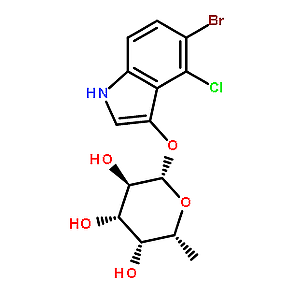 RHAWN 5-BROMO-4-CHLORO-3-INDOXYL-BETA-D-FUCOPYRANOSIDE