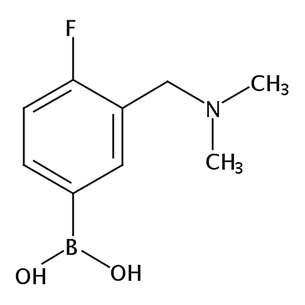 RHAWN (3-((Dimethylamino)methyl)-4-fluorophenyl)boronic acid