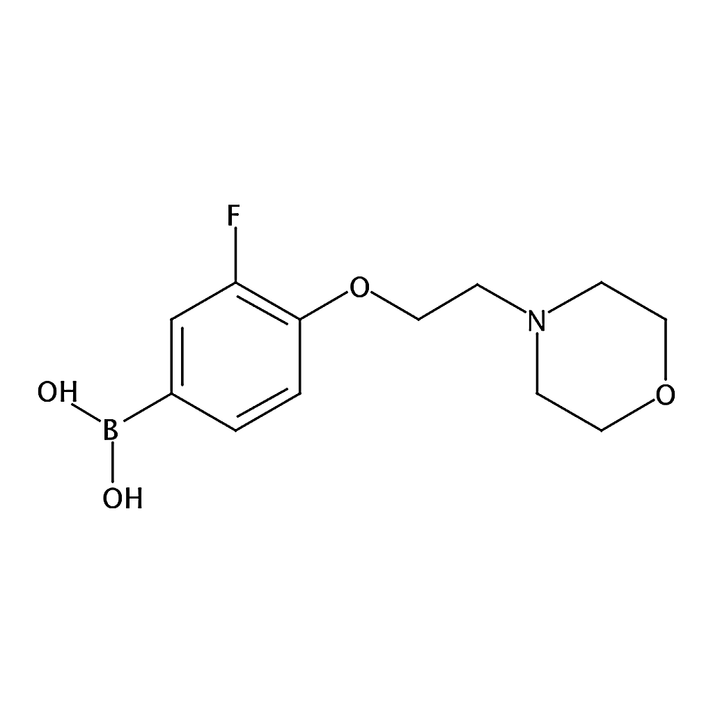 RHAWN 3-Fluoro-4-(2-morpholinoethoxy)phenylboronic acid