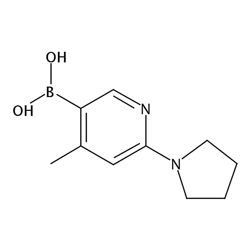 RHAWN (4-Methyl-6-(pyrrolidin-1-yl)pyridin-3-yl)boronic acid