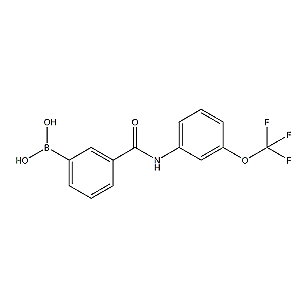 RHAWN (3-((3-(Trifluoromethoxy)phenyl)carbamoyl)phenyl)boronic acid