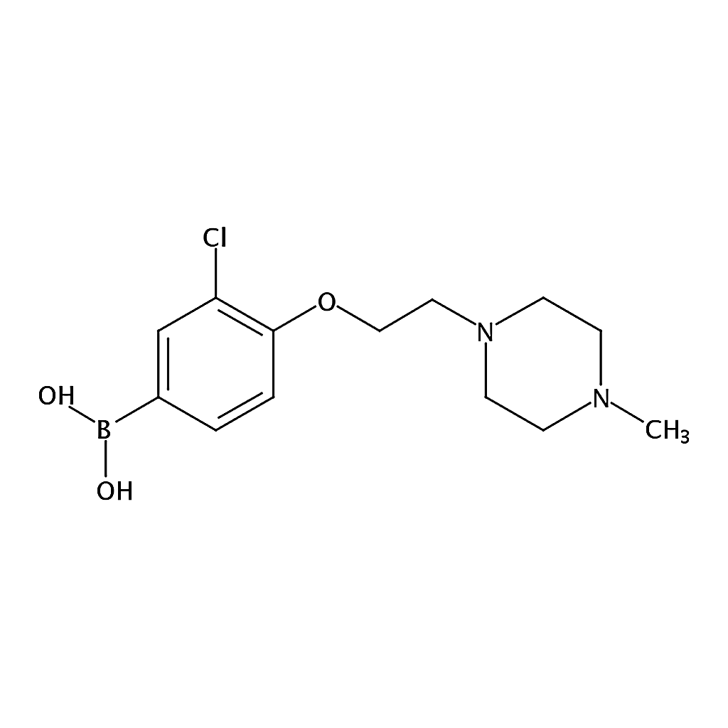 RHAWN (3-Chloro-4-(2-(4-methylpiperazin-1-yl)ethoxy)phenyl)boronic acid