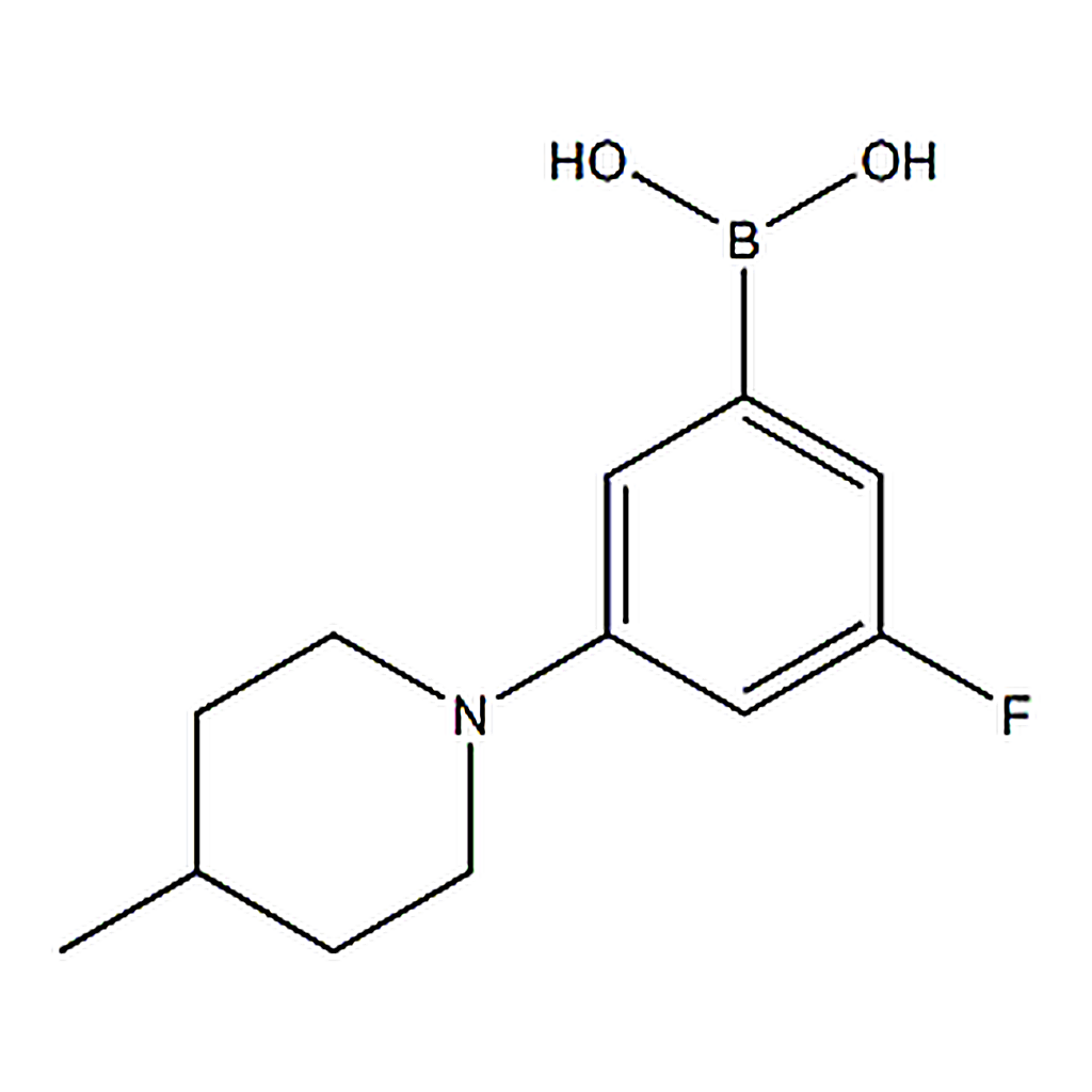 RHAWN (3-Fluoro-5-(4-methylpiperidin-1-yl)phenyl)boronic acid
