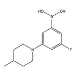 RHAWN (3-Fluoro-5-(4-methylpiperidin-1-yl)phenyl)boronic acid