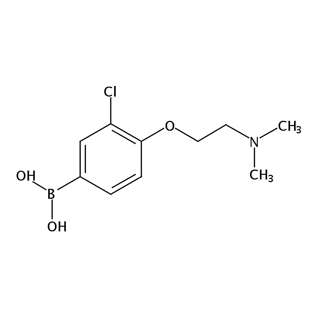 RHAWN (3-Chloro-4-(2-(dimethylamino)ethoxy)phenyl)boronic acid