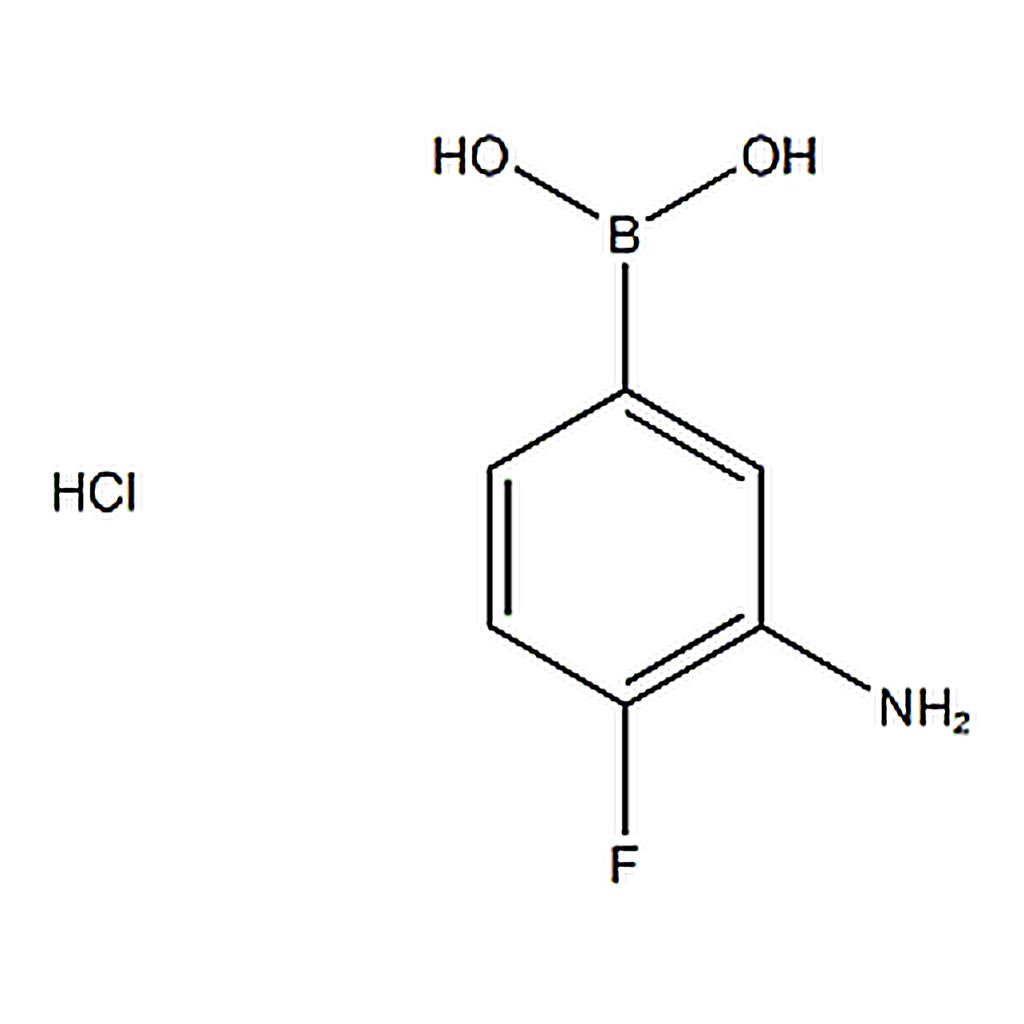 RHAWN (3-Amino-4-fluorophenyl)boronic acid hydrochloride