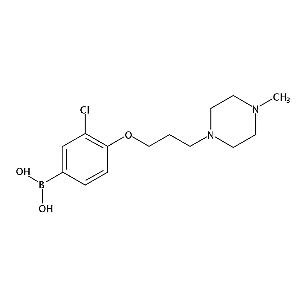 RHAWN (3-Chloro-4-(3-(4-methylpiperazin-1-yl)propoxy)phenyl)boronic acid