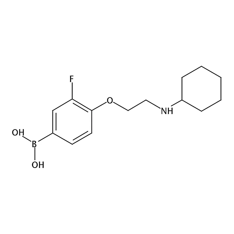 RHAWN (4-(2-(Cyclohexylamino)ethoxy) -3-fluorophenyl)boronic acid