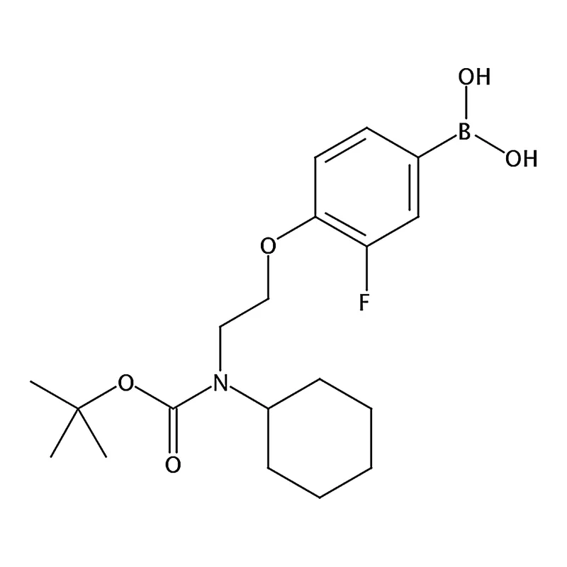 RHAWN (4-(2-((tert-Butoxycarbonyl)(cyclohexyl)amino) ethoxy)-3-fluorophenyl)boronic acid