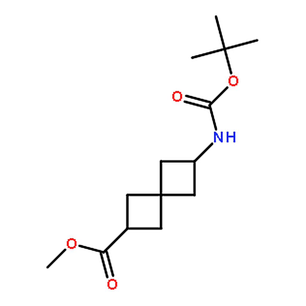 RHAWN Methyl 6-((tert-butoxycarbonyl)amino)spiro[3.3]heptane-2-carboxylate