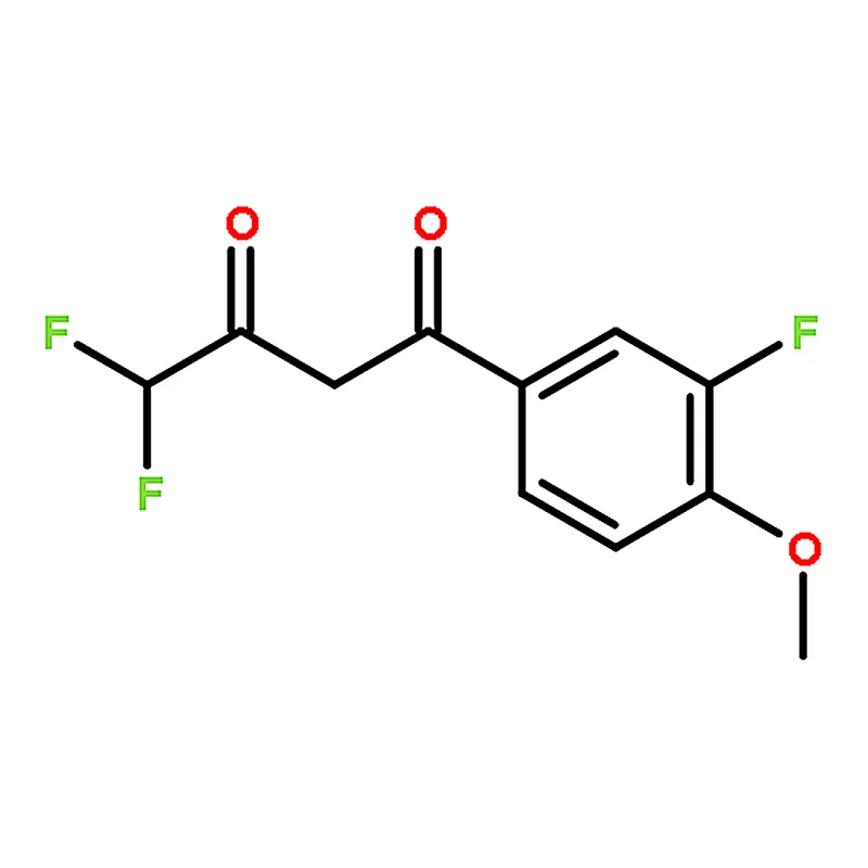RHAWN 4,4-difluoro-1-(3-fluoro-4-methoxyphenyl)butane-1,3-dione