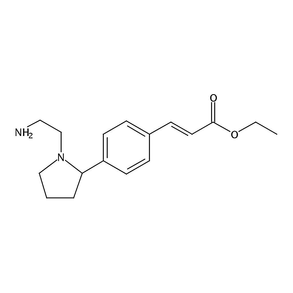 RHAWN (E)-Ethyl 3-(4-(1-(2-aminoethyl)-pyrrolidin-2-yl)phenyl)acrylate