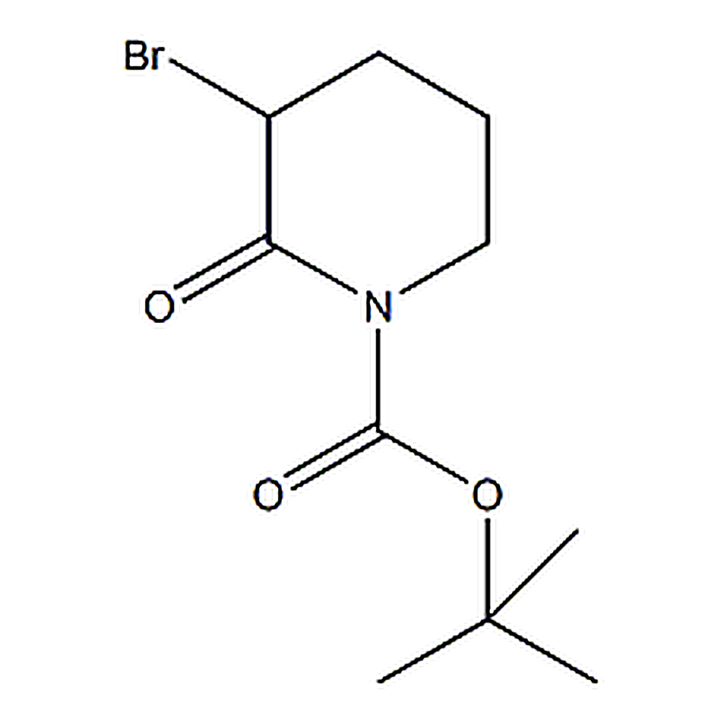 RHAWN tert-Butyl 3-bromo-2-oxopiperidine-1-carboxylate