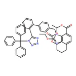 RHAWN 1-(((Cyclohexyloxy)carbonyl)oxy)ethyl 2-ethoxy-1-((2'-(1-trityl-1H-tetrazol-5-yl)-[1,1'-biph