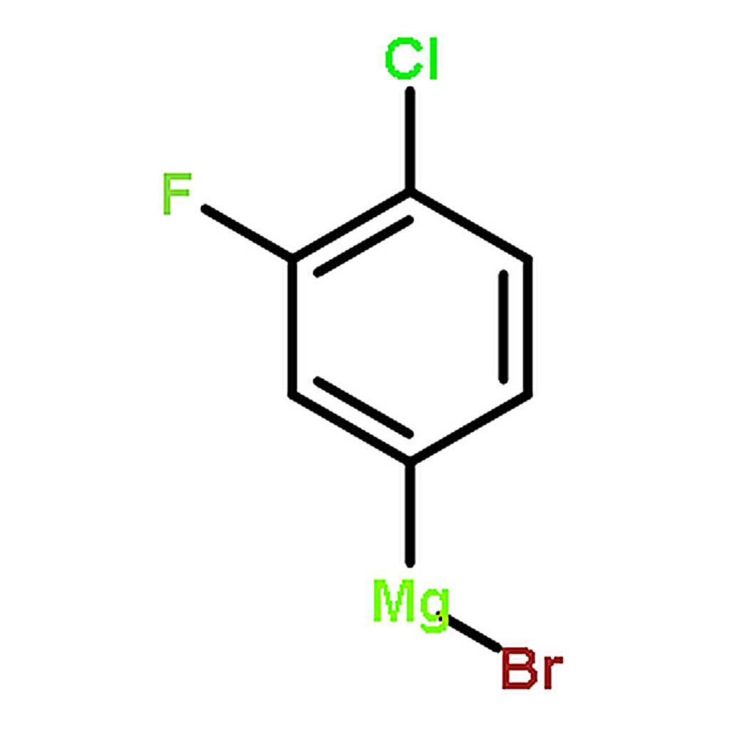 RHAWN 4-Chloro-3-fluorophenylmagnesium bromide solution
