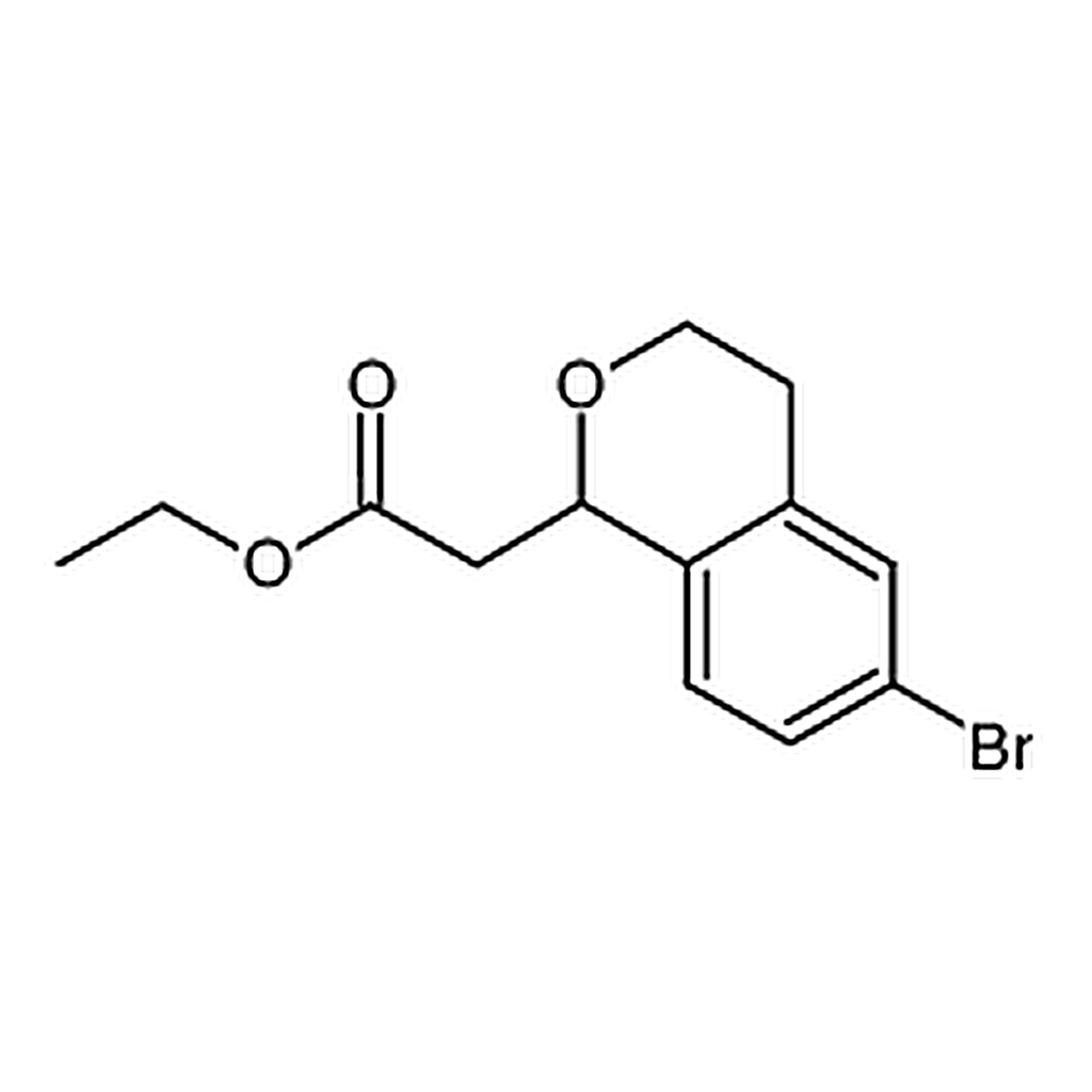RHAWN (6-Bromo-Isochroman-1-Yl)-Acetic Acid Ethyl Ester