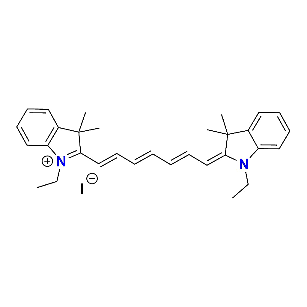 RHAWN 1-Ethyl-2-(7-(1-ethyl-3,3-dimethylindolin-2-ylidene)hepta-1,3,5-trien-1-yl)-3,3-dimethyl-3H-