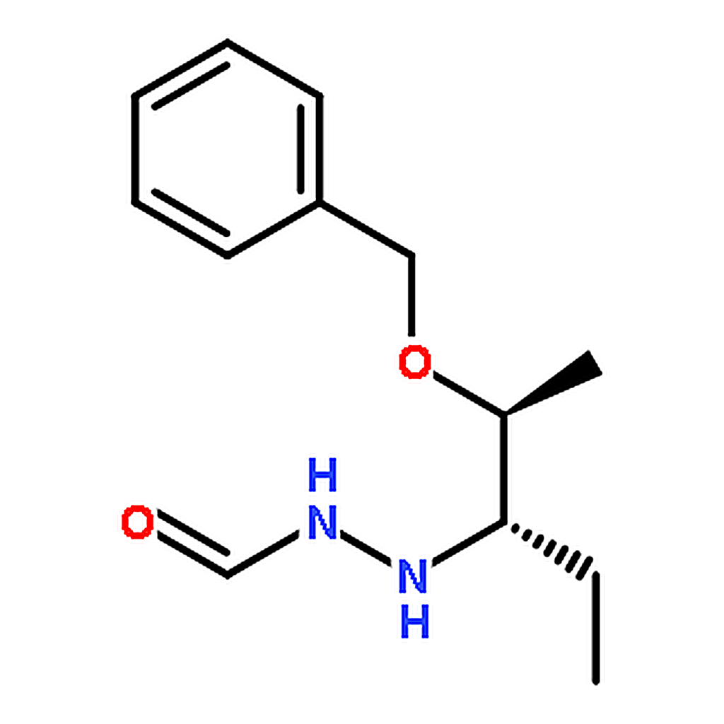 RHAWN 2-[(1S，2S)-1-Ethyl-2-(phenylmethoxy)propyl]hydrazinecarboxaldehyde