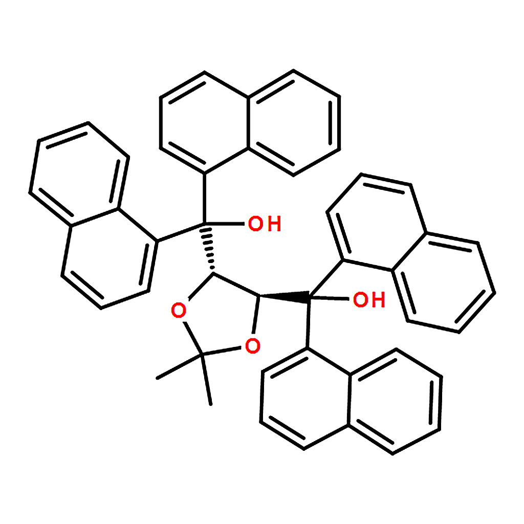 RHAWN (4S，5S)-2，2-Dimethyl-，，'，'-tetra(1-naphthyl)-1，3-dioxolane-4，5-dimethanol