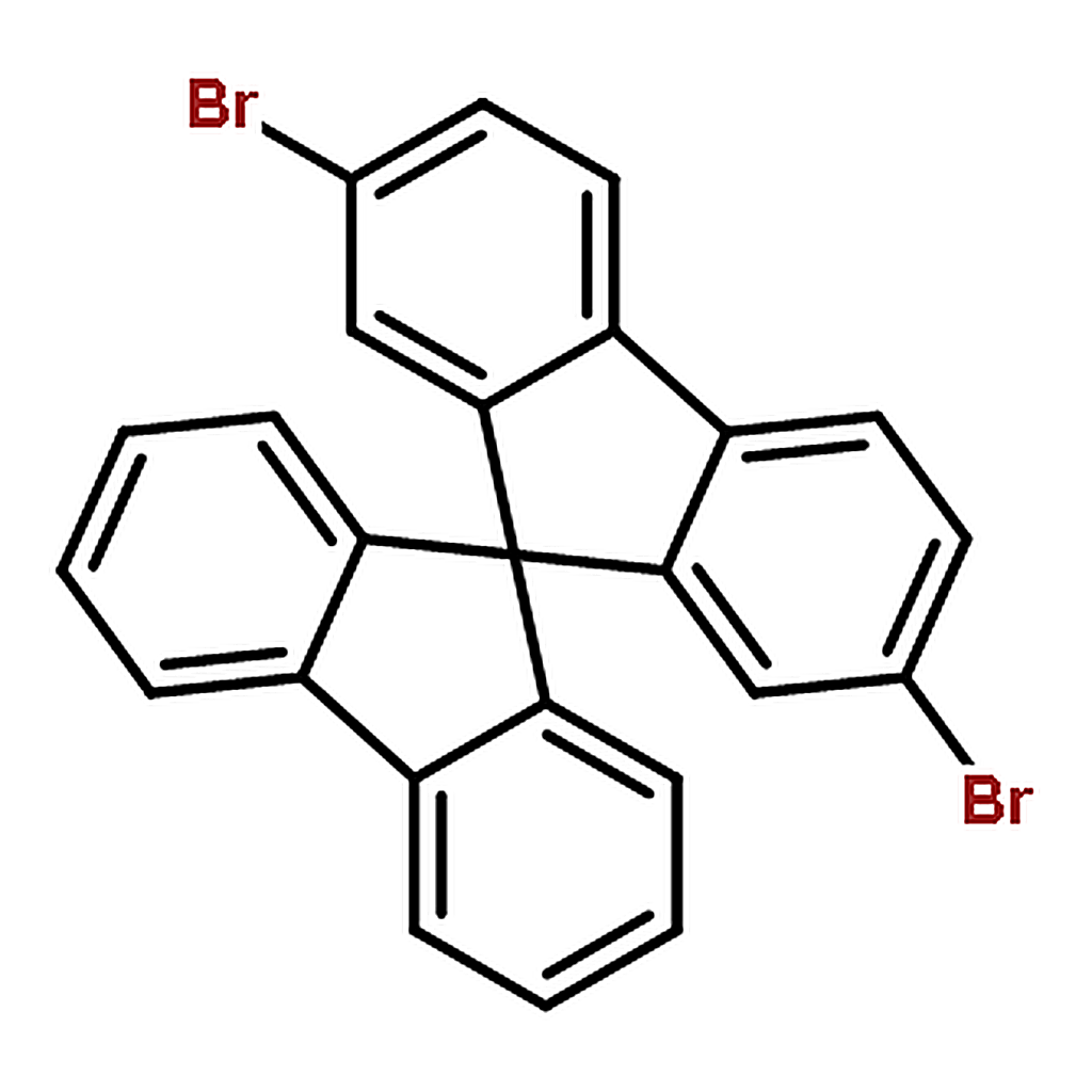 RHAWN 2,7-Dibromo-9,9'-spirobifluorene