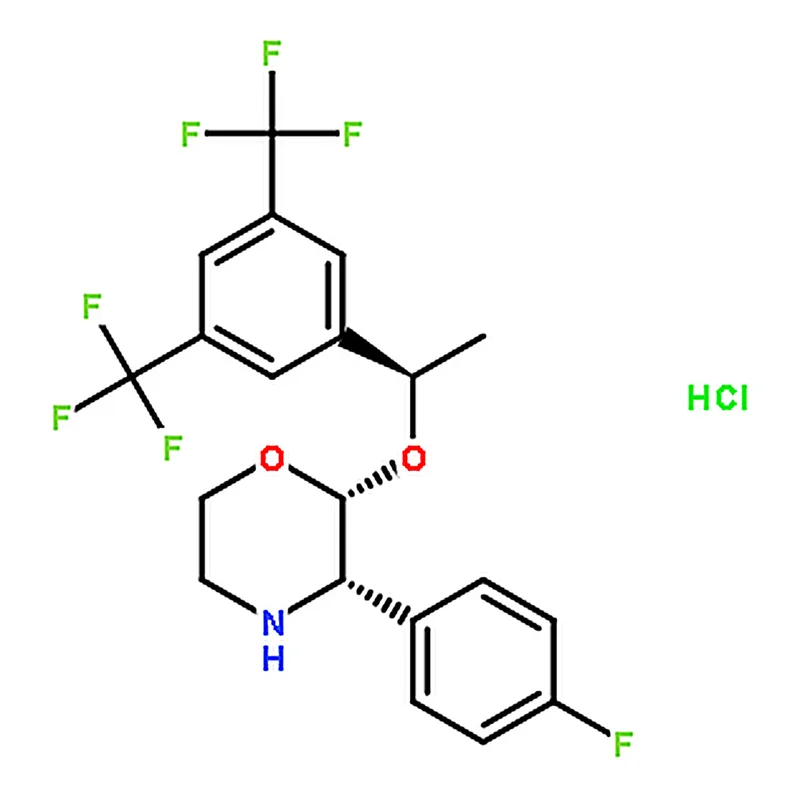RHAWN (2R,3S)-2-((R)-1-(3,5-Bis(trifluoromethyl)phenyl)-ethoxy)-3-(4-fluorophenyl)morpholine hydro