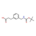 RHAWN 3-(3-(((tert-butoxycarbonyl)amino)methyl)phenyl)propanoic acid