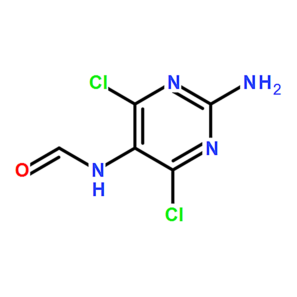 RHAWN 2-Amino-4,6-dichloro-5-formamidopyrimidine