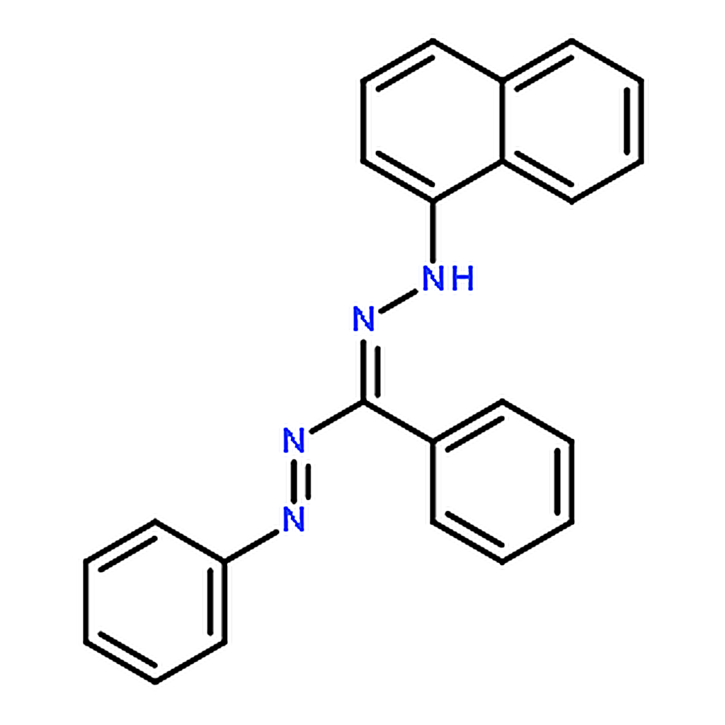 RHAWN 3,5-Diphenyl-1-(1-naphthyl)formazan