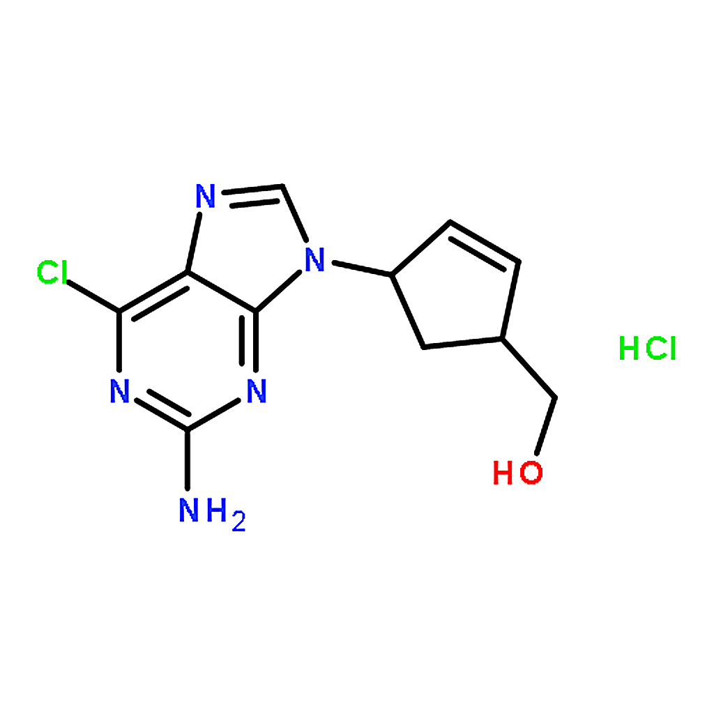 RHAWN ((1S,4R)-4-(2-Amino-6-chloro-9H-purin-9-yl)cyclopent-2-en-1-yl)methanol hydrochloride