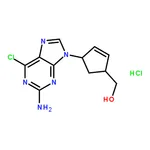 RHAWN ((1S,4R)-4-(2-Amino-6-chloro-9H-purin-9-yl)cyclopent-2-en-1-yl)methanol hydrochloride