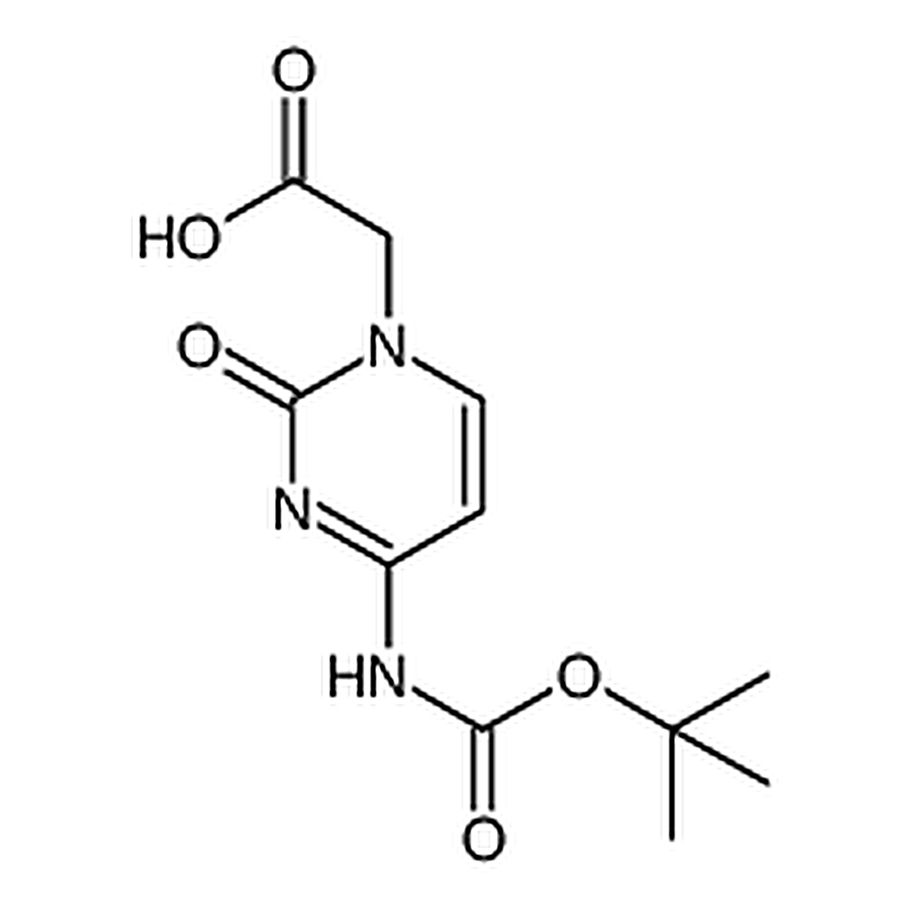 RHAWN 2-(4-((tert-Butoxycarbonyl)amino)-2-oxopyrimidin-1(2H)-yl)acetic acid