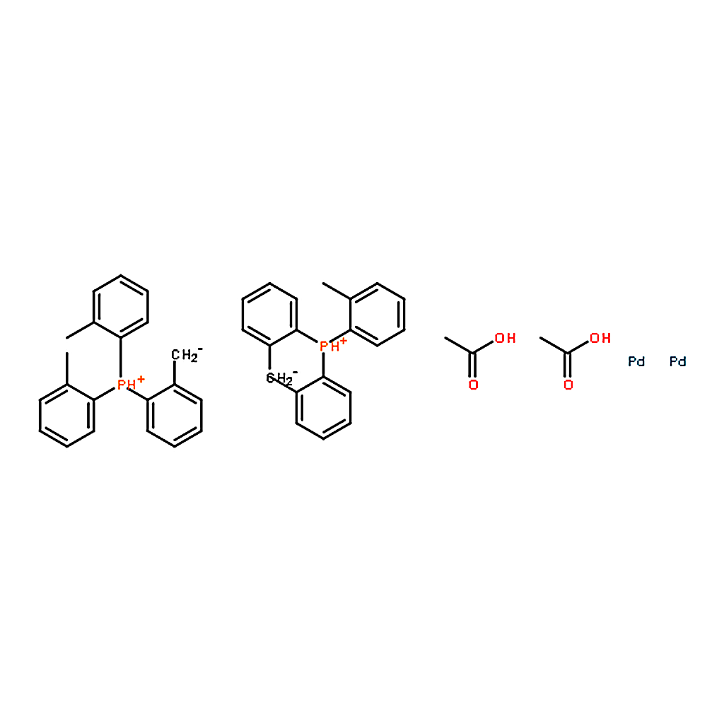 RHAWN trans-Di-mu-acetatobis[2-(di-o-tolylphosphino)benzyl]dipalladium(II)