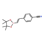 RHAWN (E)-4-(2-(4,4,5,5-Tetramethyl-1,3,2-dioxaborolan-2-yl)vinyl)benzonitrile