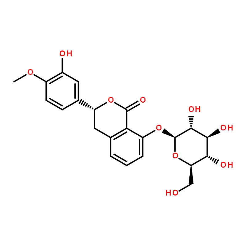 RHAWN (S)-8-Hydroxy-3-(3-hydroxy-4-methoxyphenyl)isochroman-1-one