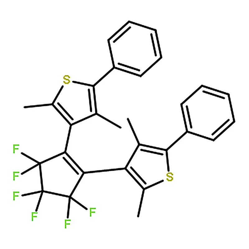 RHAWN 1,2-Bis(2,4-dimethyl-5-phenyl-3-thienyl)-3,3,4,4,5,5-hexafluoro-1-cyclopentene (purified by