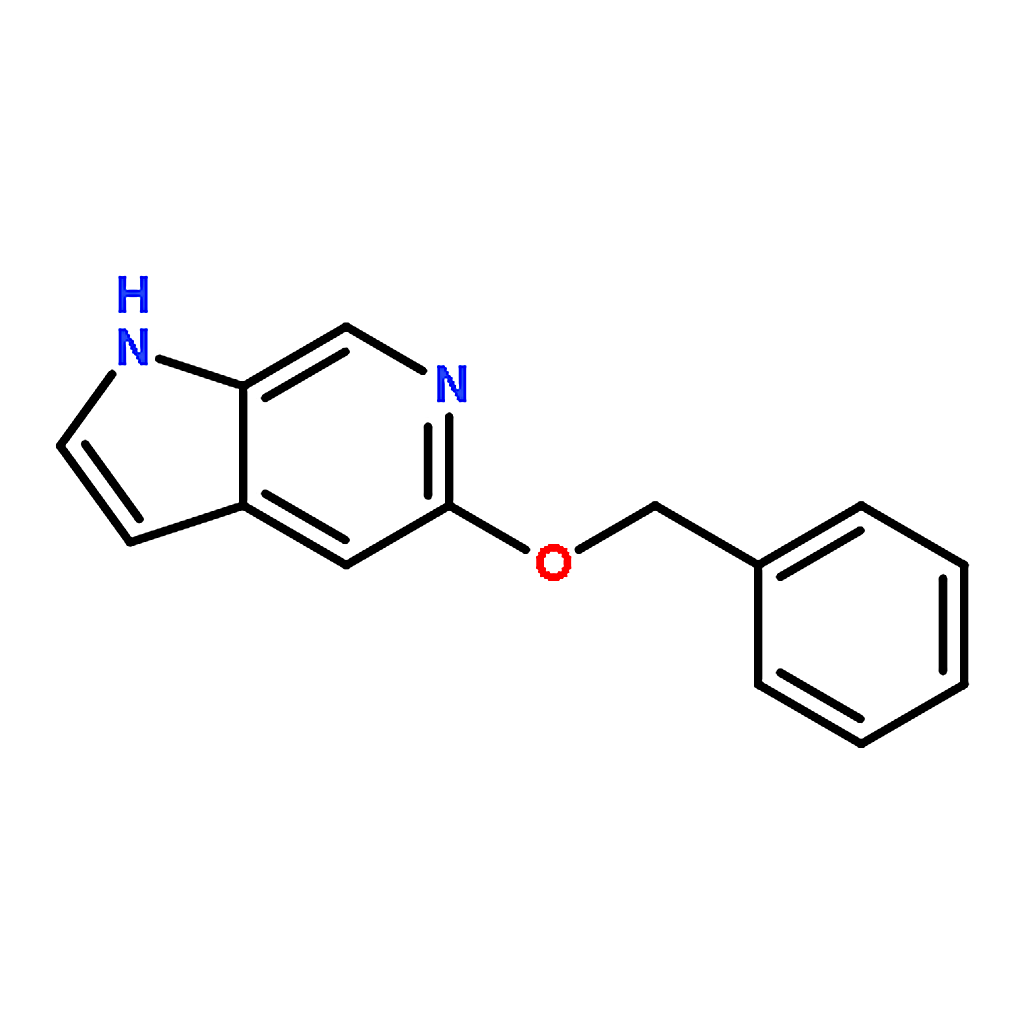RHAWN 5-(Benzyloxy)-1H-pyrrolo[2,3-c]pyridine