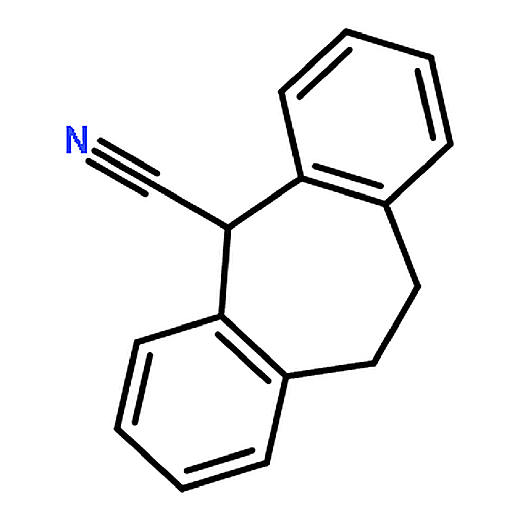RHAWN 10,11-Dihydro-5H-dibenzo[a,d]cycloheptene-5-carbonitrile