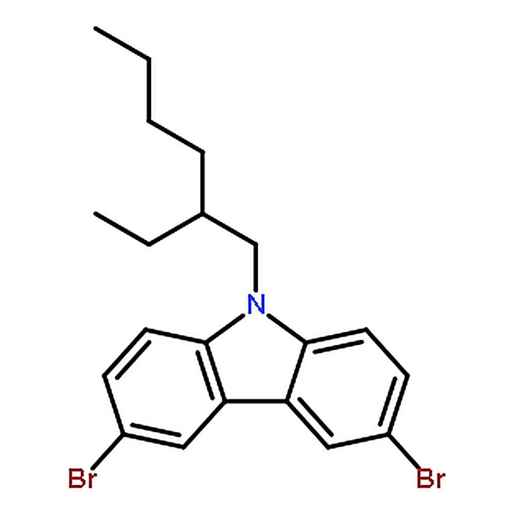 RHAWN 3,6-Dibromo-9-(2-ethylhexyl)carbazole