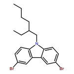 RHAWN 3,6-Dibromo-9-(2-ethylhexyl)carbazole