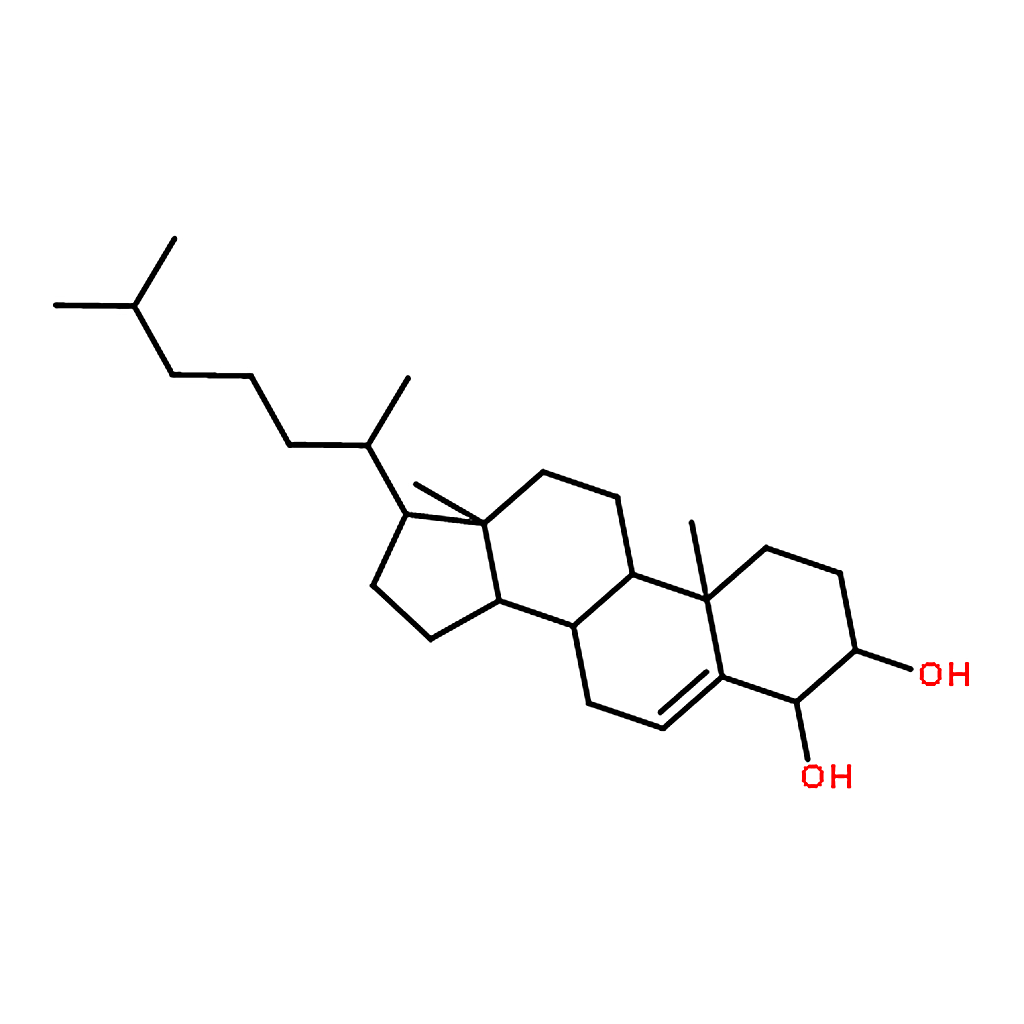 RHAWN cholest-5-ene-3,4-diol