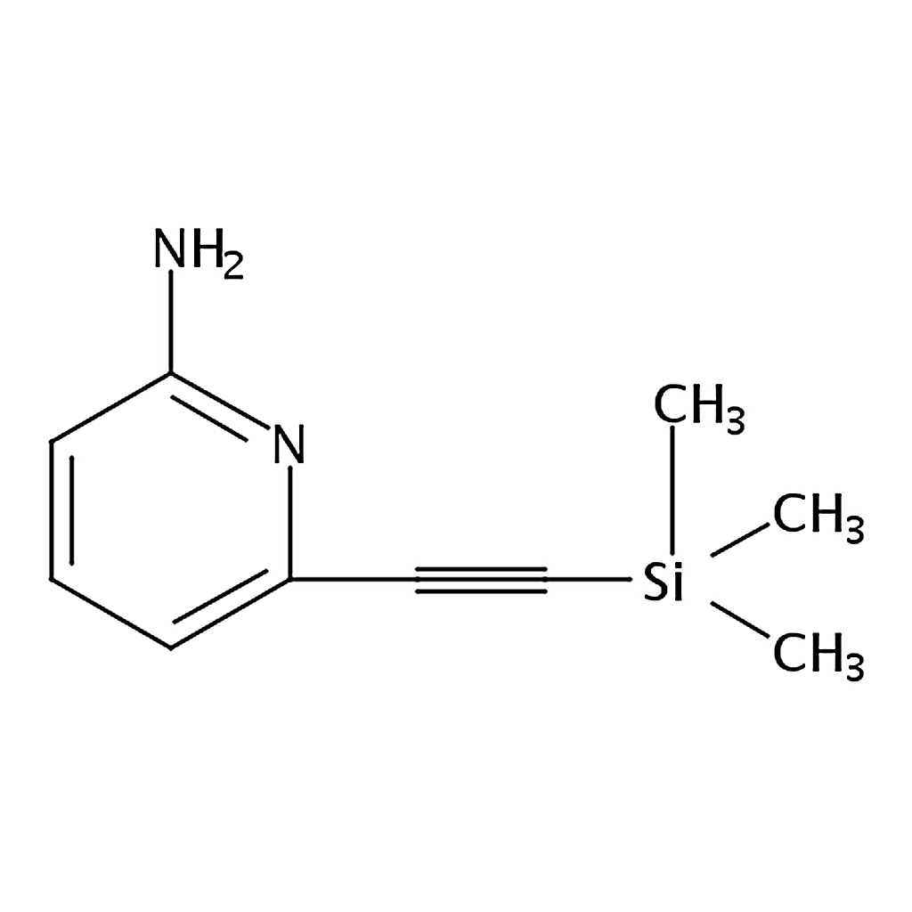 RHAWN 6-((Trimethylsilyl)ethynyl)pyridin-2-amine