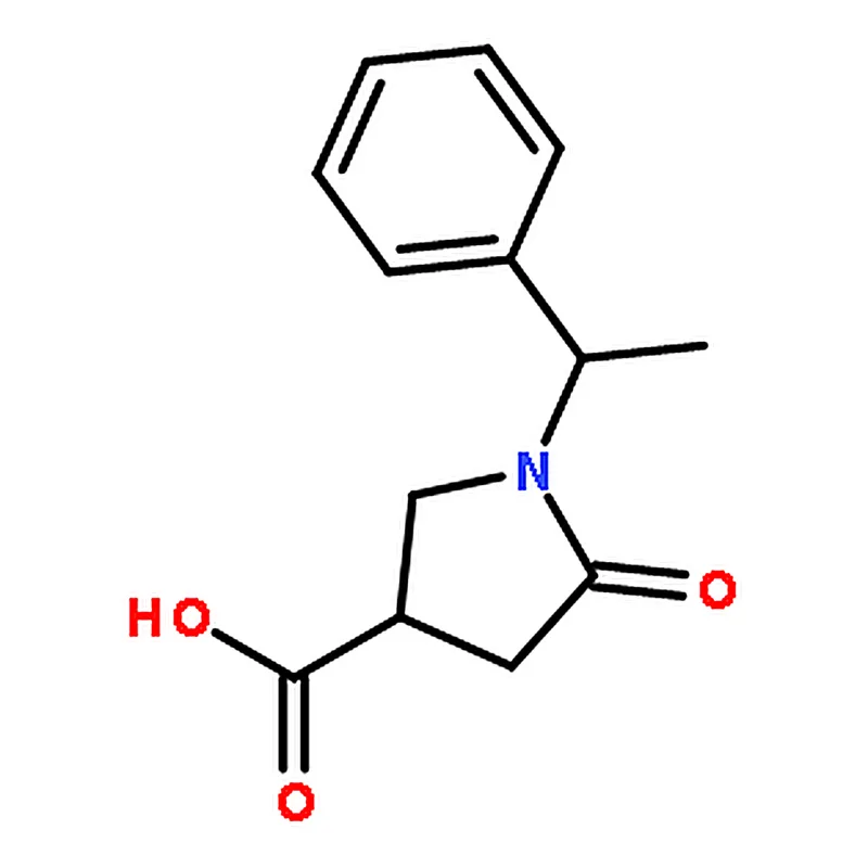 RHAWN (1▽<I>S</I>,3<I>S</I>)-()-1-(1▽-Phenylethyl)-5-oxopyrrolidine-3-carboxylic acid