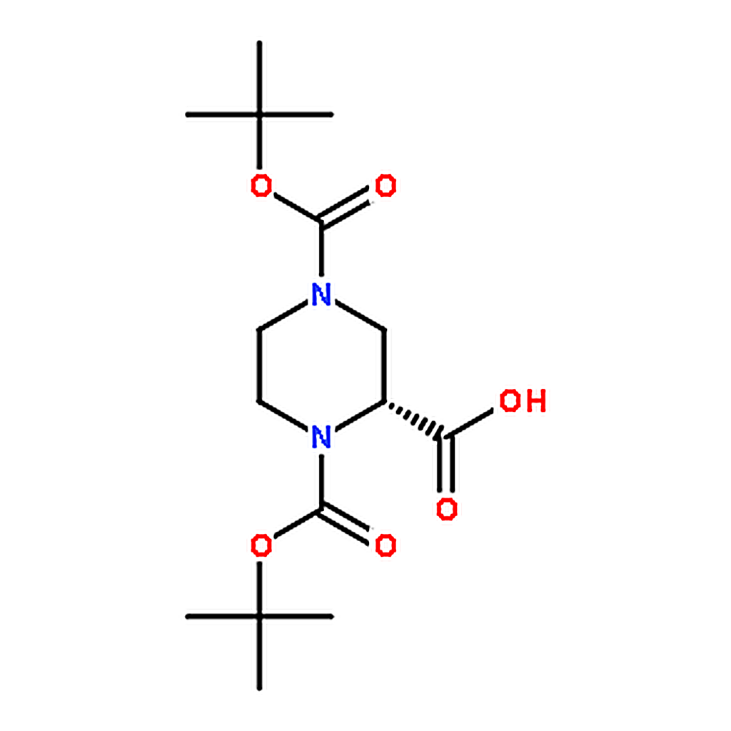 RHAWN (R)-1-N-Boc-4-N-Boc-Piperazine-2-Carboxylic Acid