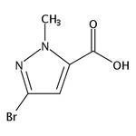 RHAWN 3-Bromo-1-methyl-1H-pyrazole-5-carboxylic acid