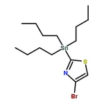 RHAWN 4-BROMO-2-(TRIBUTYLSTANNYL)-1,3-THIAZOLE