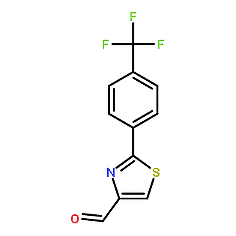 RHAWN 2-(4-(Trifluoromethyl)phenyl)thiazole-4-carbaldehyde