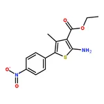 RHAWN Ethyl 2-amino-4-methyl-5-(4-nitrophenyl)thiophene-3-carboxylate