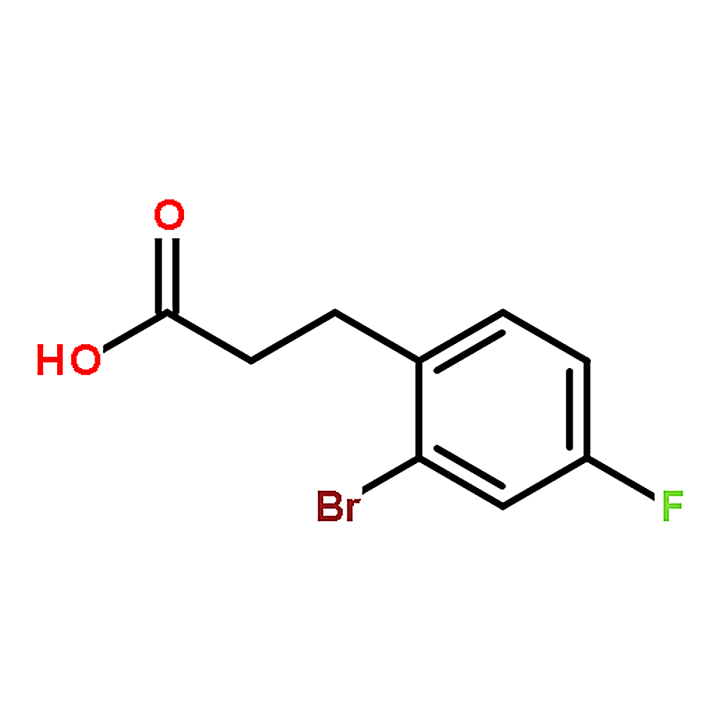 RHAWN 3-(2-Bromo-4-fluorophenyl)propionic acid