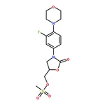 RHAWN (R)-(3-(3-Fluoro-4-morpholinophenyl)-2-oxooxazolidin-5-yl)methyl methanesulfonate