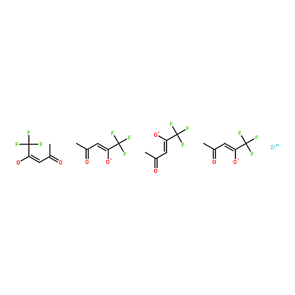 RHAWN Tetrakis(trifluoro-2，4-pentanedionato)zirconium(IV)